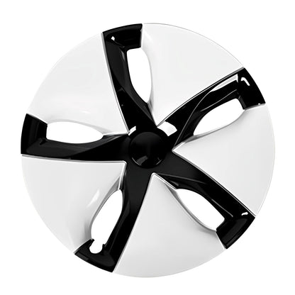 Model 3 18'' Aero Wheels Cover Hubcaps Replacement 4PCS for Tesla (2017-2023) Star White
