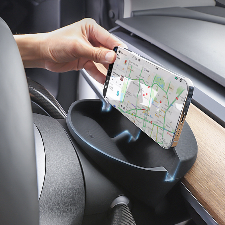 Steering Wheel Tray Phone Holder Sunglasses Bracket For Tesla Model 3 Y