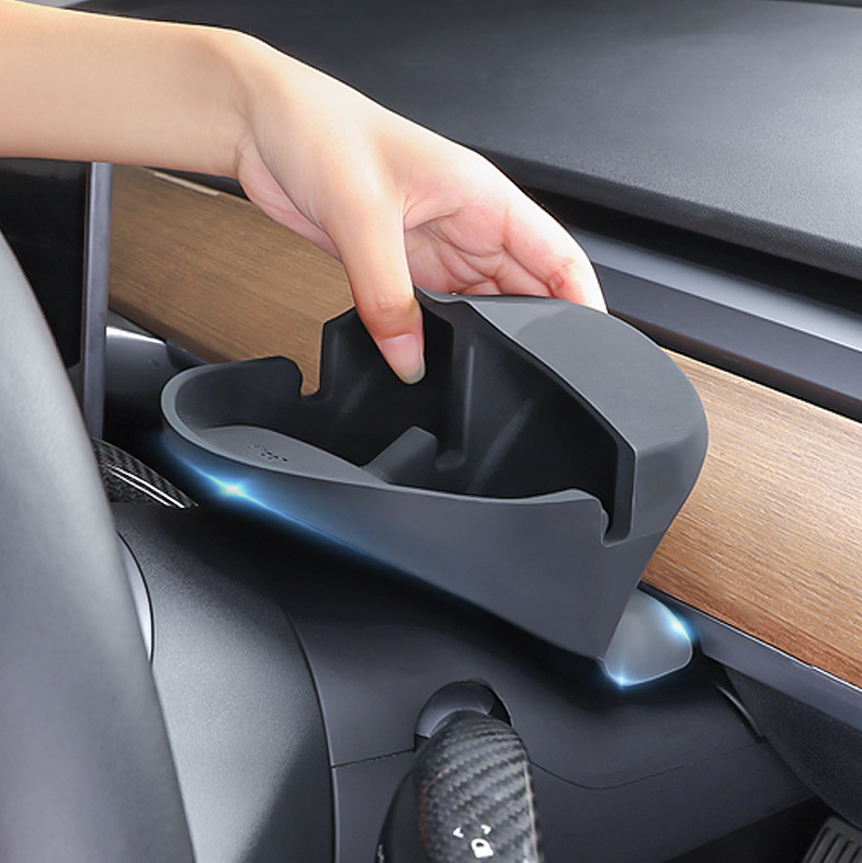 Steering Wheel Tray Phone Holder Sunglasses Bracket For Tesla Model 3 Y
