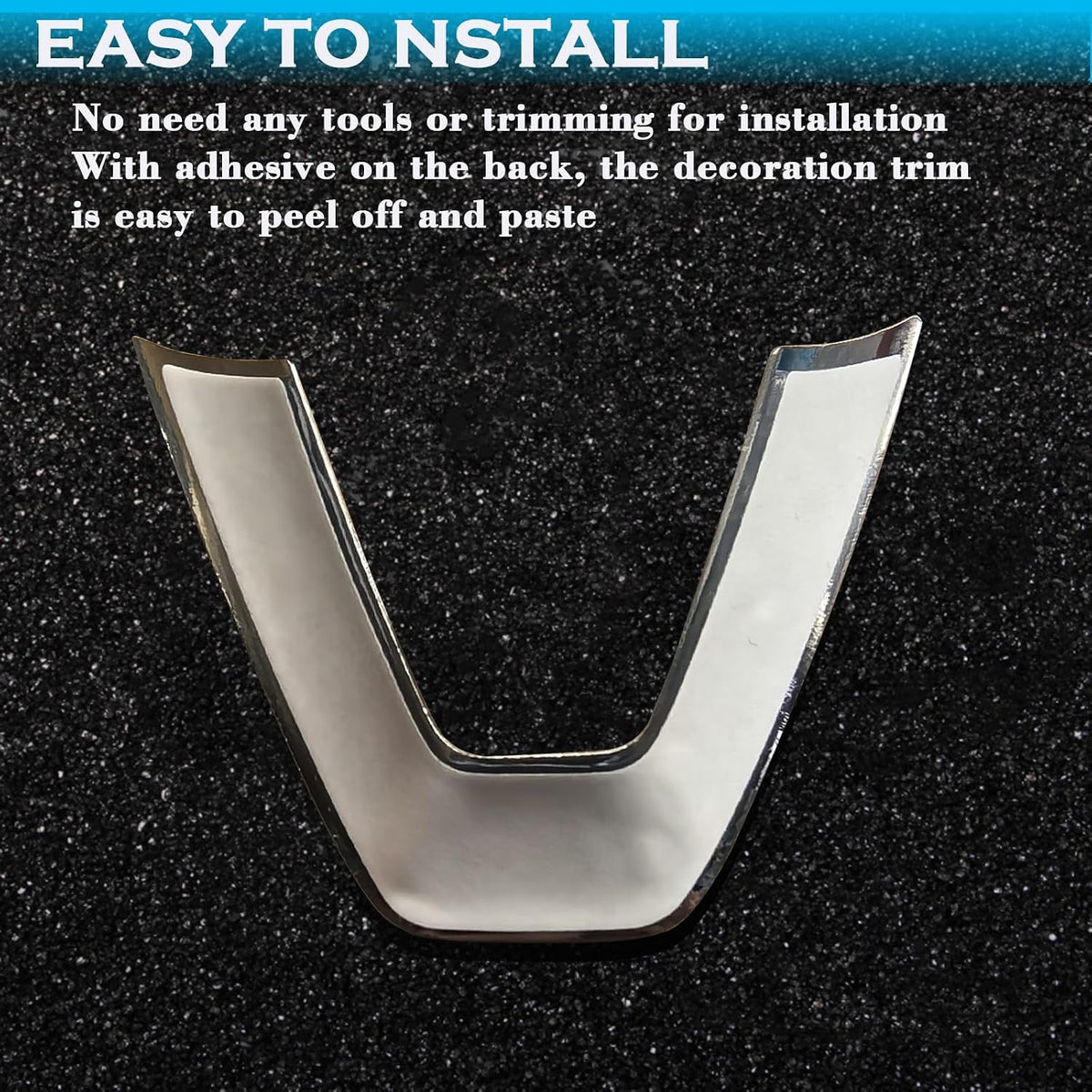 Crystal Bling Steering Wheel Trim for Tesla Model Y Juniper & Model 3 Highland