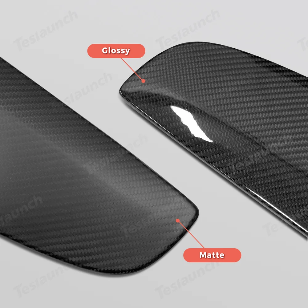 [Real Carbon Fiber] Steering Wheel Trim Cover Kit for Tesla Model Y Juniper 2025+