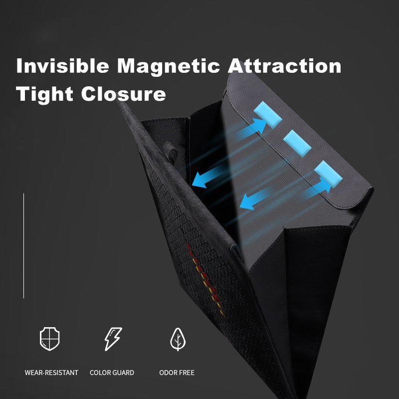 Suede Flap Fur Trash Can Trash Bag For Tesla Model S/3/X/Y