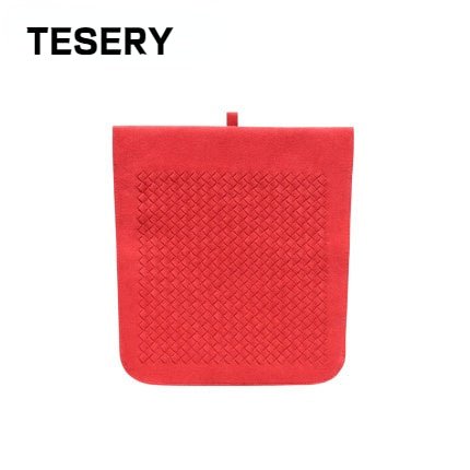Suede Flap Fur Trash Can Trash Bag For Tesla Model S/3/X/Y