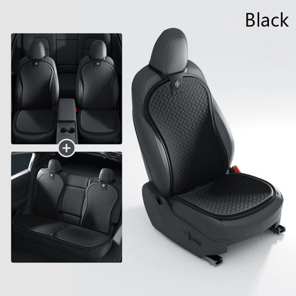 Summer Cool Seat Cushion for All Tesla Model 3/Y/S/X/Cybertruck Black Whole Set 7 Pcs