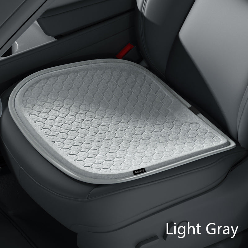 Summer Cool Seat Cushion for All Tesla Model 3/Y/S/X/Cybertruck Light Grey Front Seat Cushion (1 PC)
