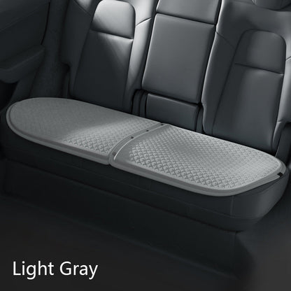 Summer Cool Seat Cushion for All Tesla Model 3/Y/S/X/Cybertruck Light Grey Rear Seat Cushion (1 PC)