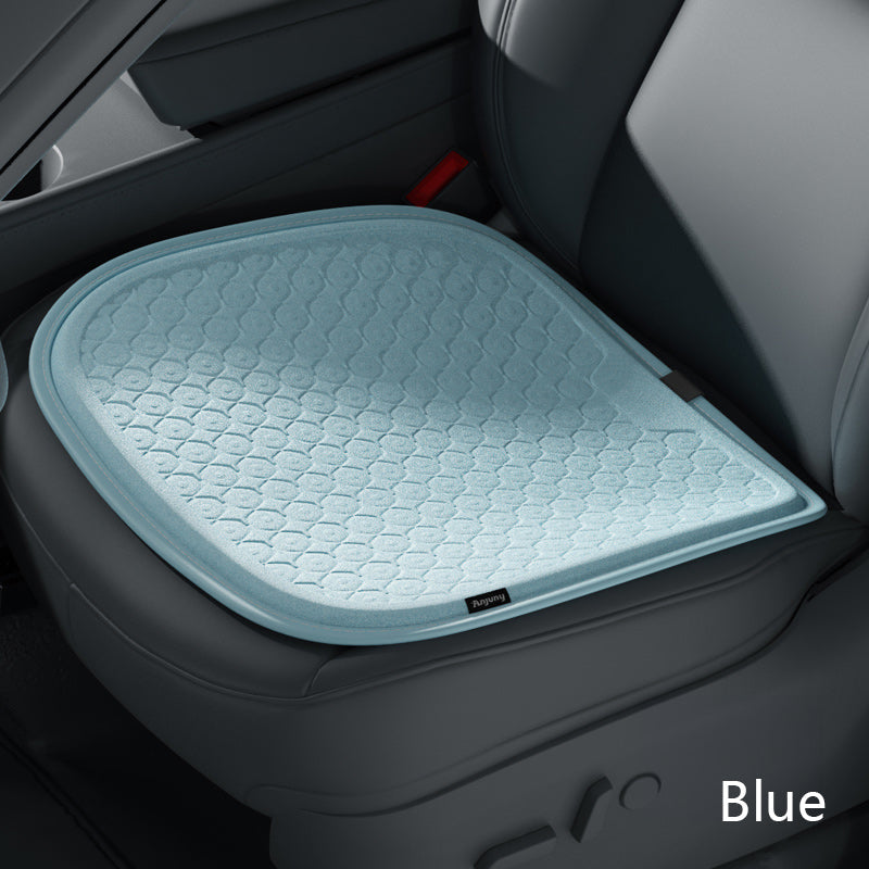 Summer Cool Seat Cushion for All Tesla Model 3/Y/S/X/Cybertruck Blue Front Seat Cushion (1 PC)