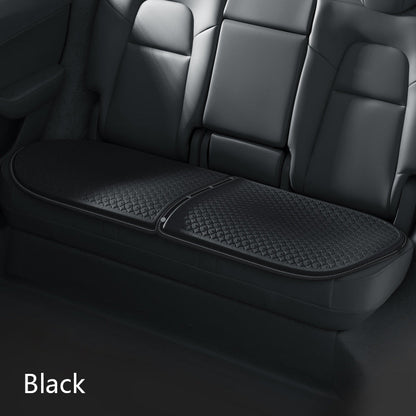 Summer Cool Seat Cushion for All Tesla Model 3/Y/S/X/Cybertruck Black Rear Seat Cushion (1 PC)