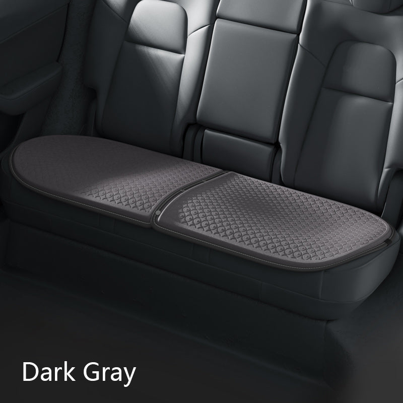 Summer Cool Seat Cushion for All Tesla Model 3/Y/S/X/Cybertruck Dark Grey Rear Seat Cushion (1 PC)