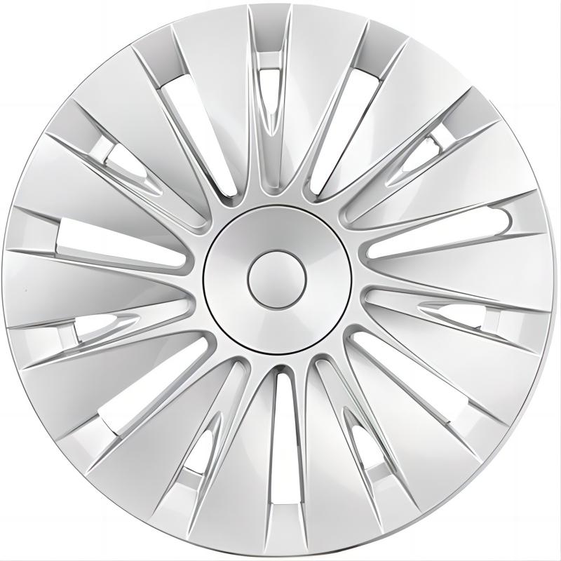 Model Y 19'' Gemini Wheels Cover Hubcaps Replacement 4PCS for Tesla (2020-2024) Sun God Silver