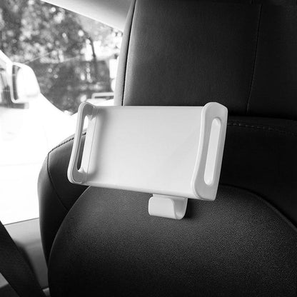 Model 3/Y Seat Back Phone & iPad Stretchable Holder for Tesla White