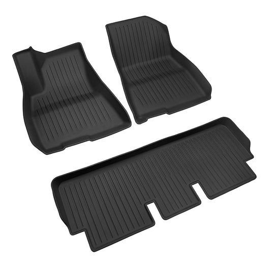 TPE All-Weather Floor Mat Trunk Mat Cargo Liner For Telsa Model 3 Floor Mat (3 PCS)