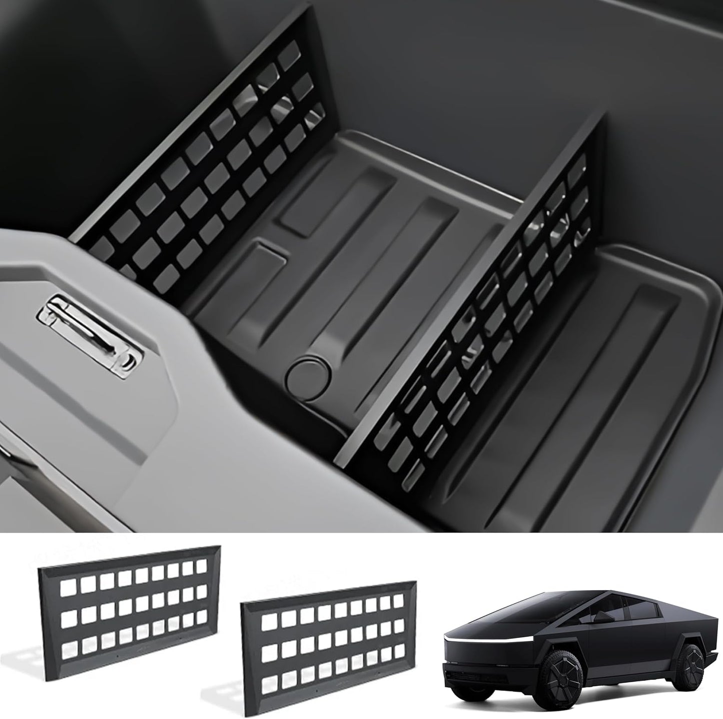 TPE Sub-Trunk Divider for Tesla Cybertruck 2024 Sub-Trunk Divider