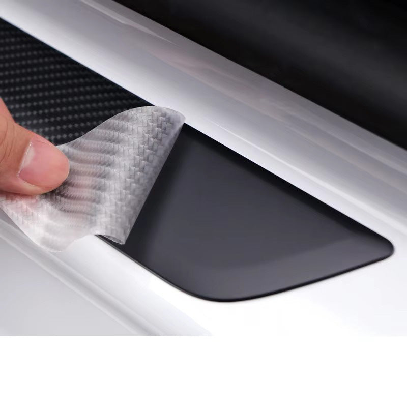 Transparent TPU Door Sill Protector Film for Tesla Model Y Juniper 2025+