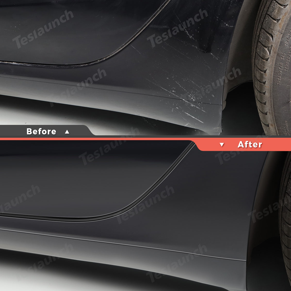 Glossy TPU Invisible Full-Body PPF for Tesla Model Y Juniper 2025+