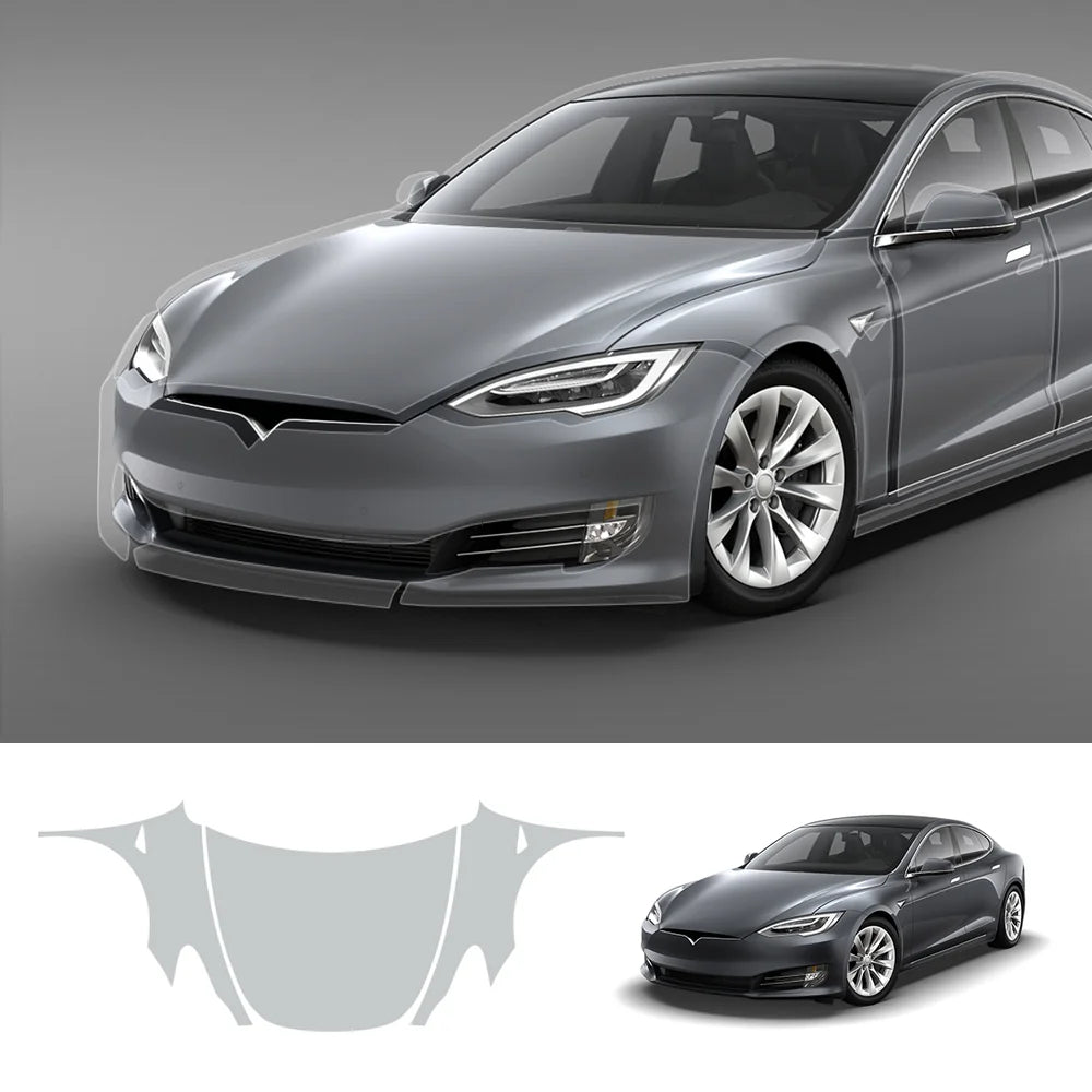 Glossy TPU Invisible Full Car Paint Protection Film (PPF) for Tesla Model S (2016-2020)