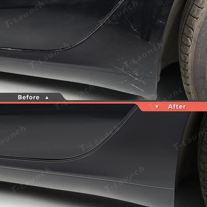 Glossy TPU Invisible Full Car Paint Protection Film (PPF) for Tesla Model S (2021-2024)