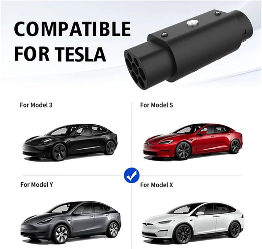 Type 2 to Type 1 EV Charging Adapter