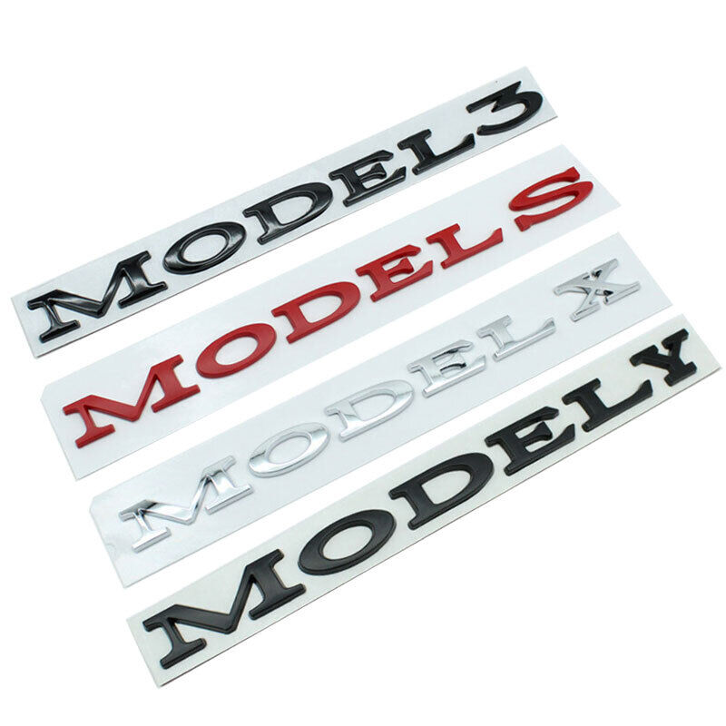 Tail Logo for Tesla Model 3/Y/S/X