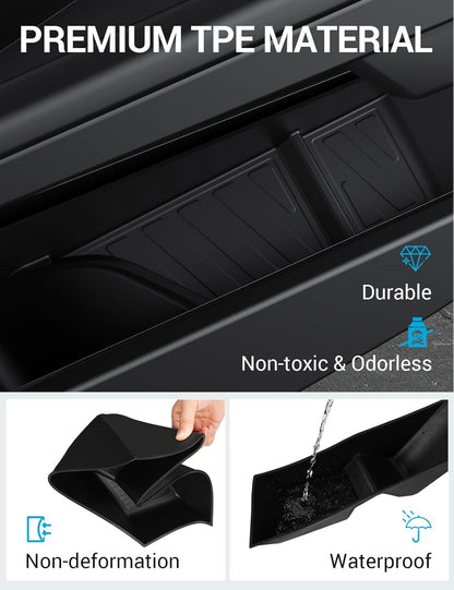 Tesla Cybertruck Center Console Divider Lower Armrest Storage Box