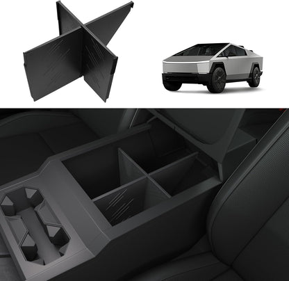 Tesla Cybertruck Center Console Divider Lower Armrest Storage Box Center Console Divider