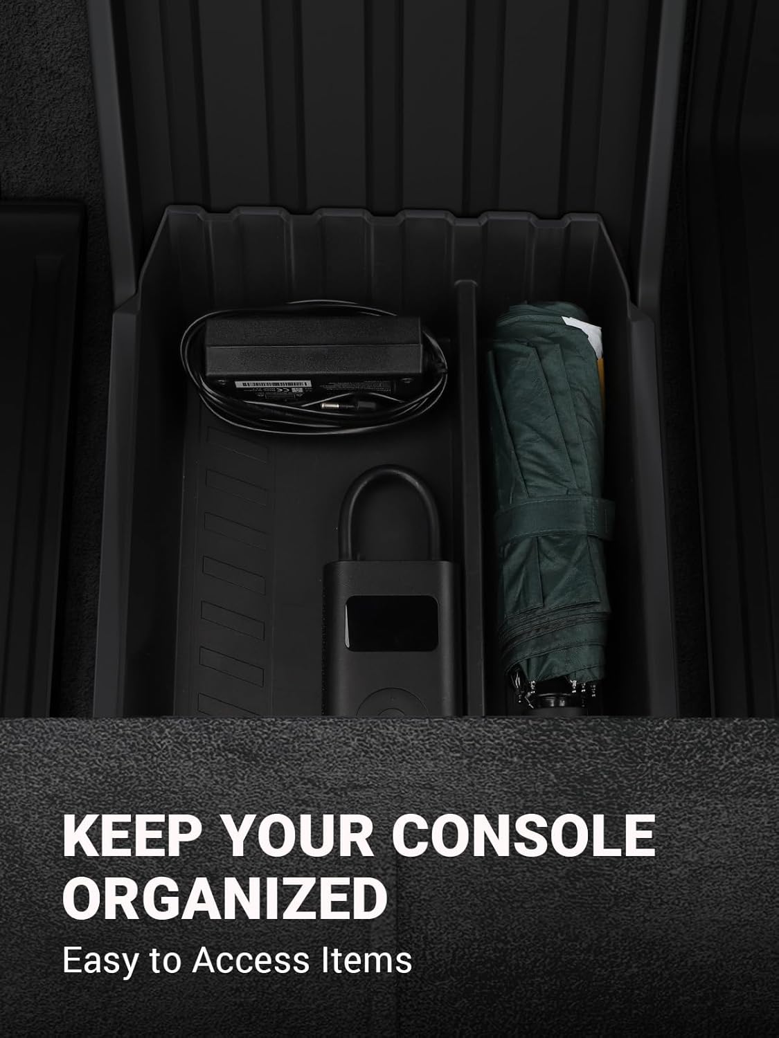 Tesla Cybertruck Center Console Divider Lower Armrest Storage Box