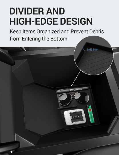 Tesla Cybertruck Center Console Divider Lower Armrest Storage Box