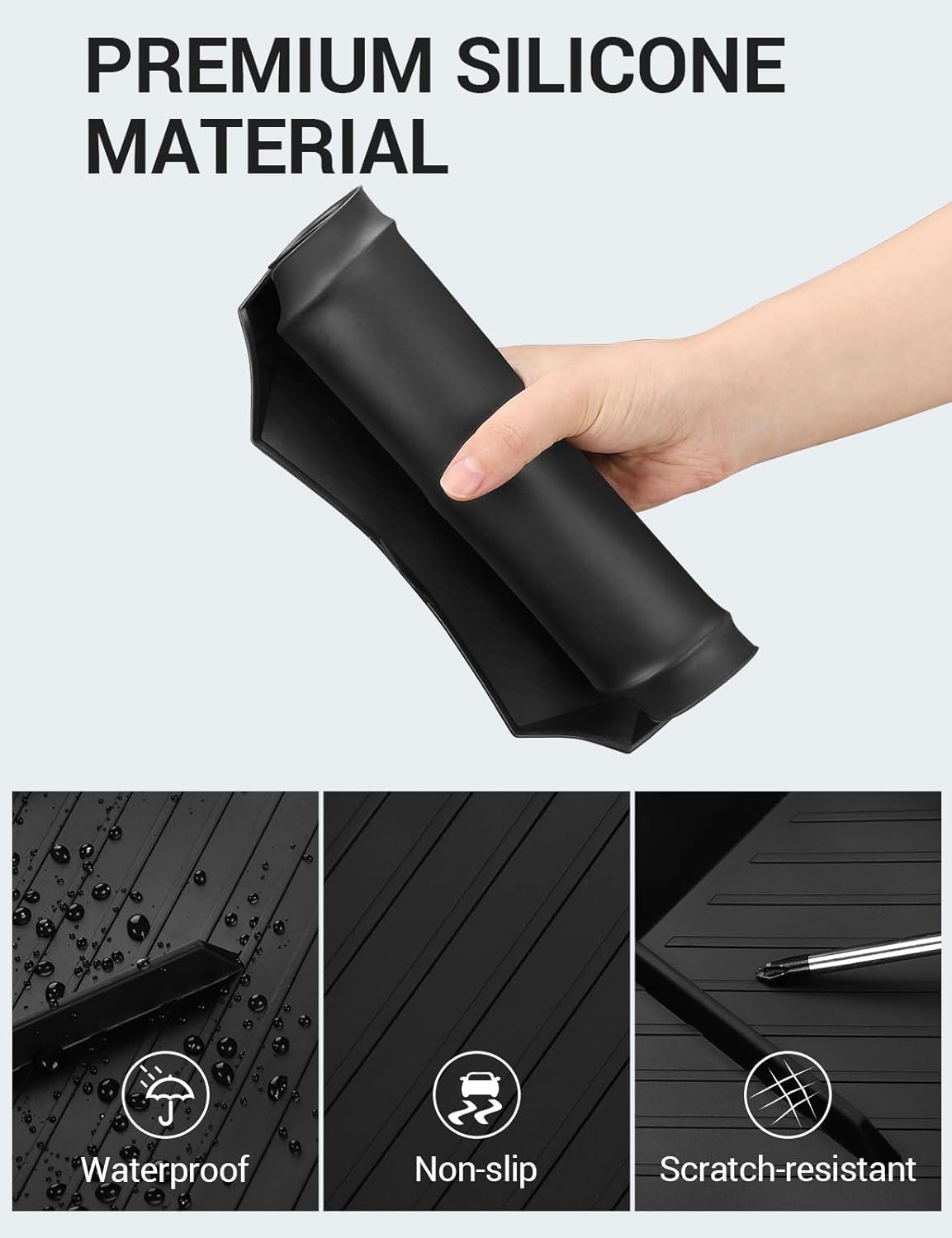 Tesla Cybertruck Center Console Divider Lower Armrest Storage Box