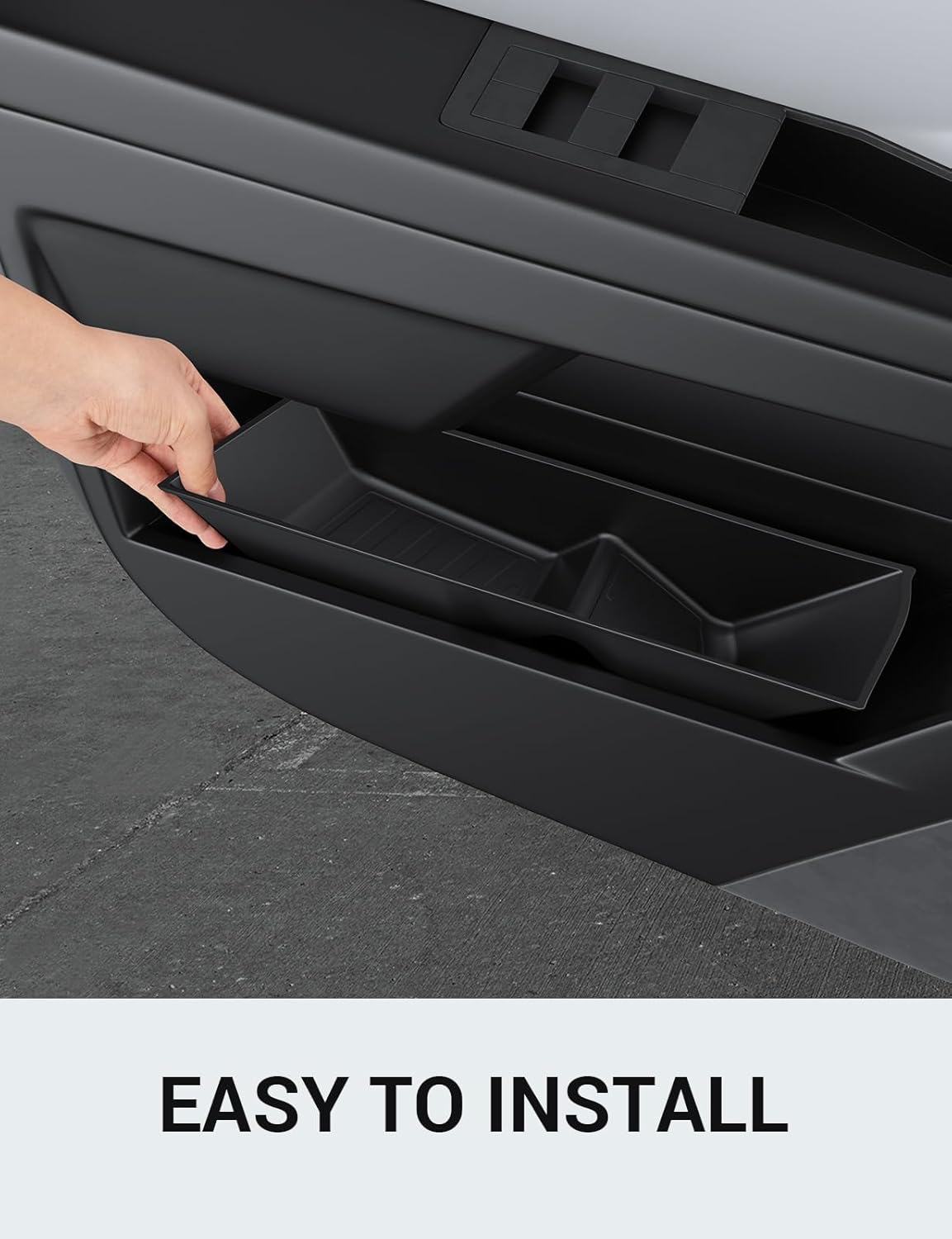 Tesla Cybertruck Center Console Divider Lower Armrest Storage Box