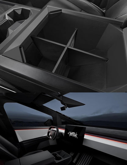 Tesla Cybertruck Center Console Divider Lower Armrest Storage Box