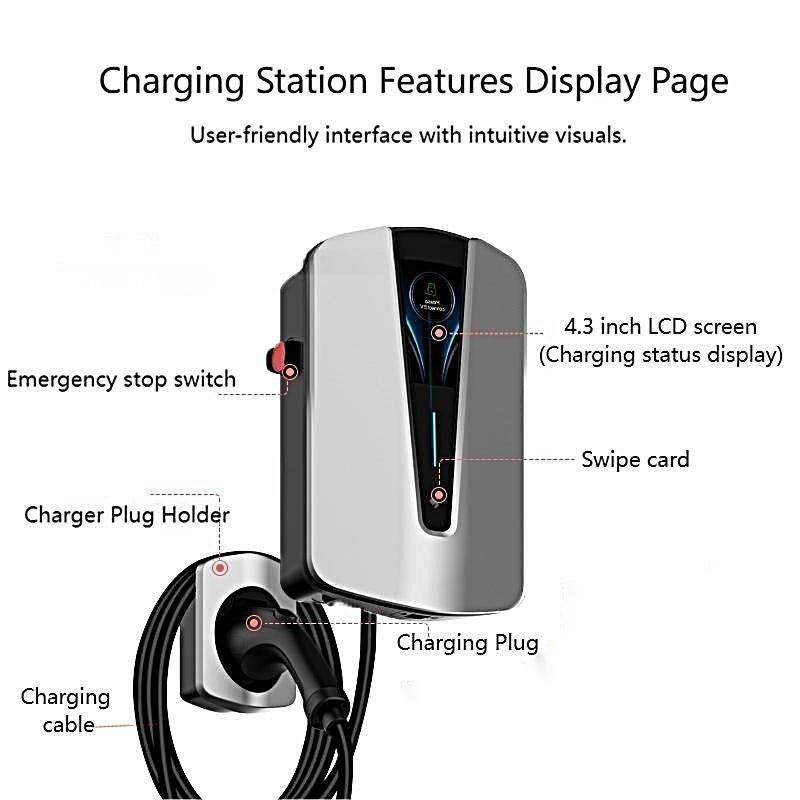 Home Charging Station Wall Connector For Tesla Model