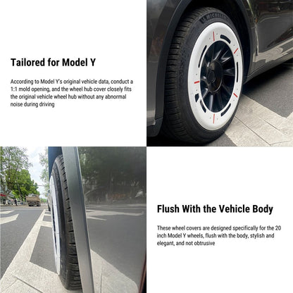 Tesla Model 3/Y 19' /20' Wheel Covers（4pcs）