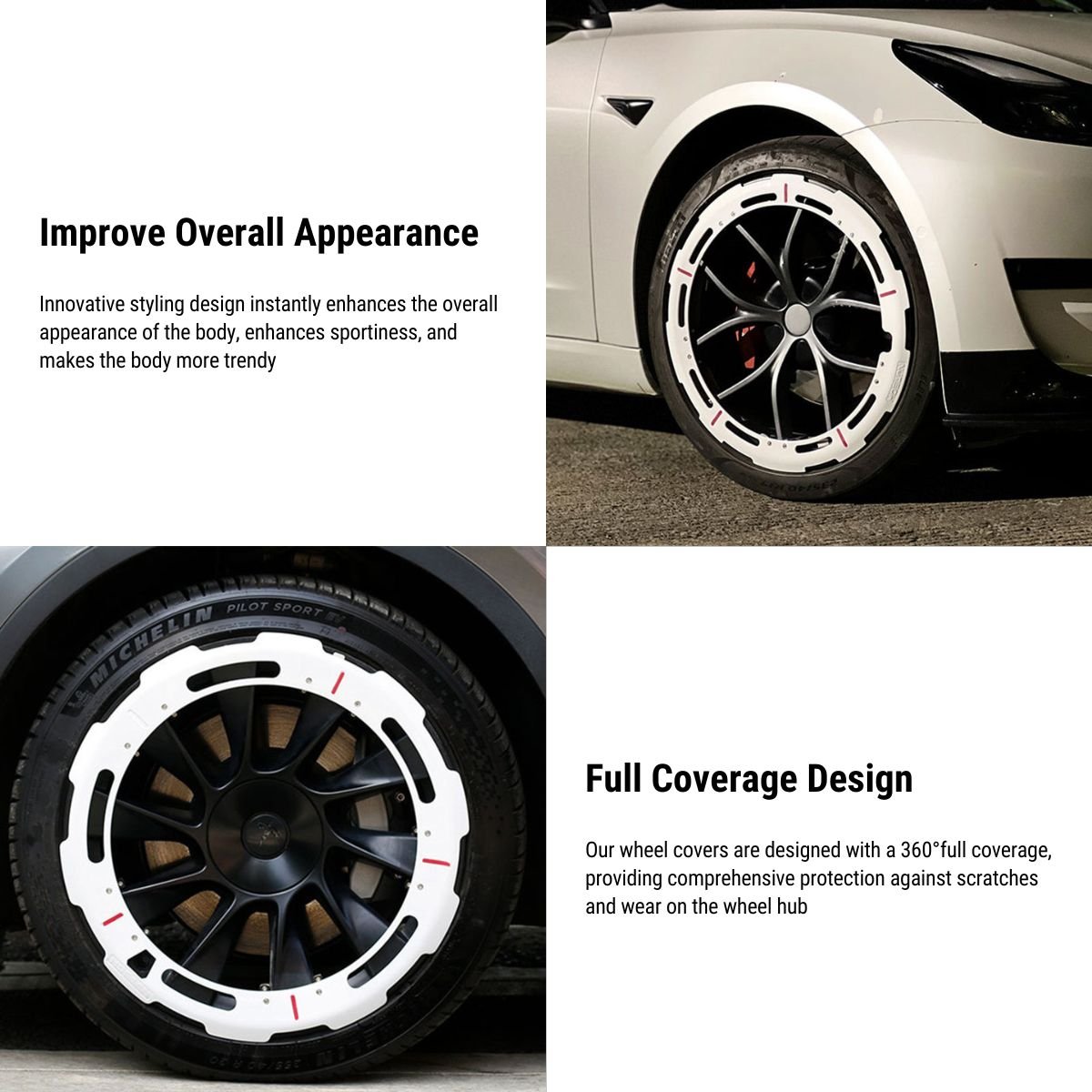 Tesla Model 3/Y 19' /20' Wheel Covers（4pcs）