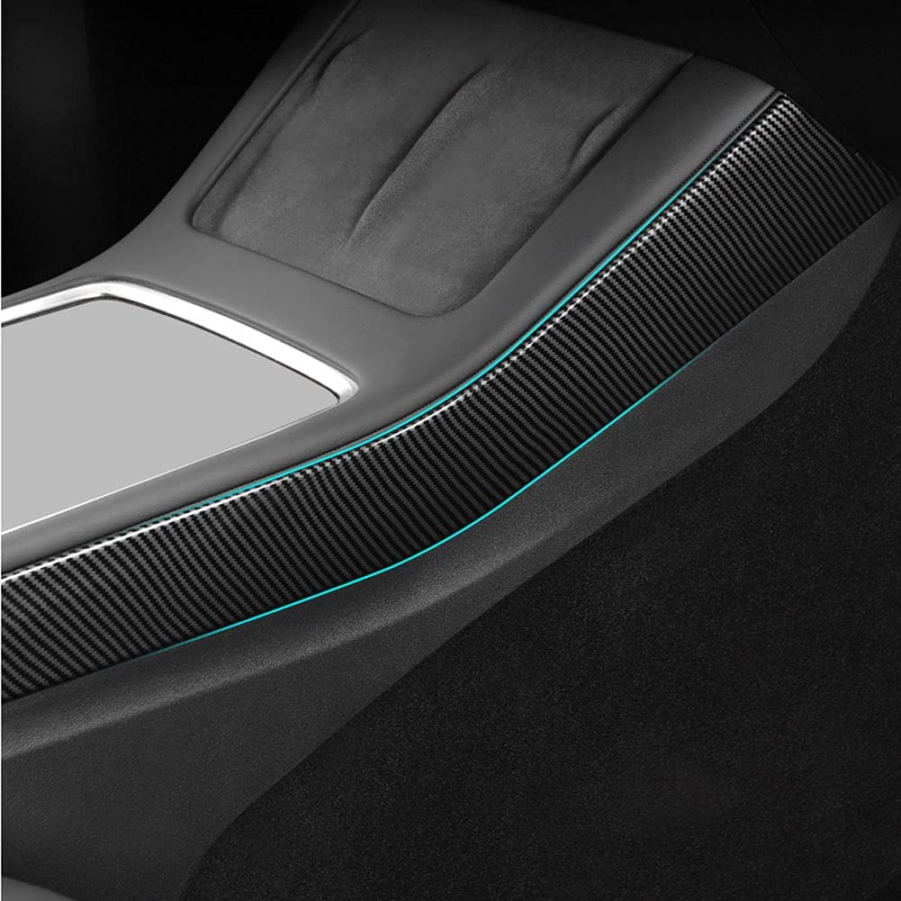 Tesla Model 3 /Y Carbon Fiber Center Control Side Trim