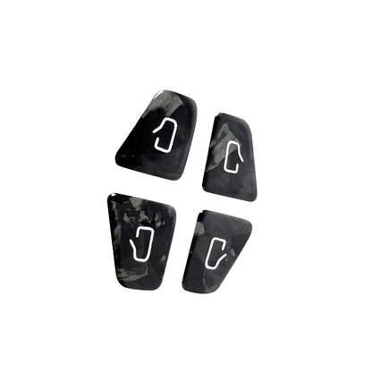 Tesla Model 3 /Y Carbon Fiber Door Window Switch Panel Covers (14PCS)