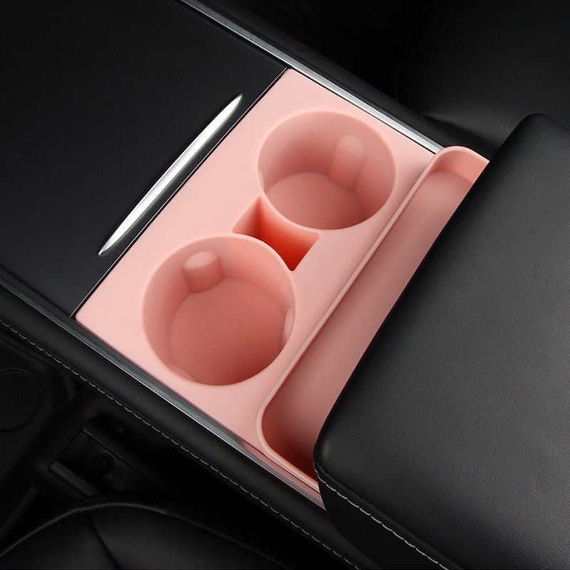 Tesla Model 3/Y Center console silicone cup holder