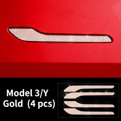 Tesla Model 3/Y Crystal Door Handle Sticker
