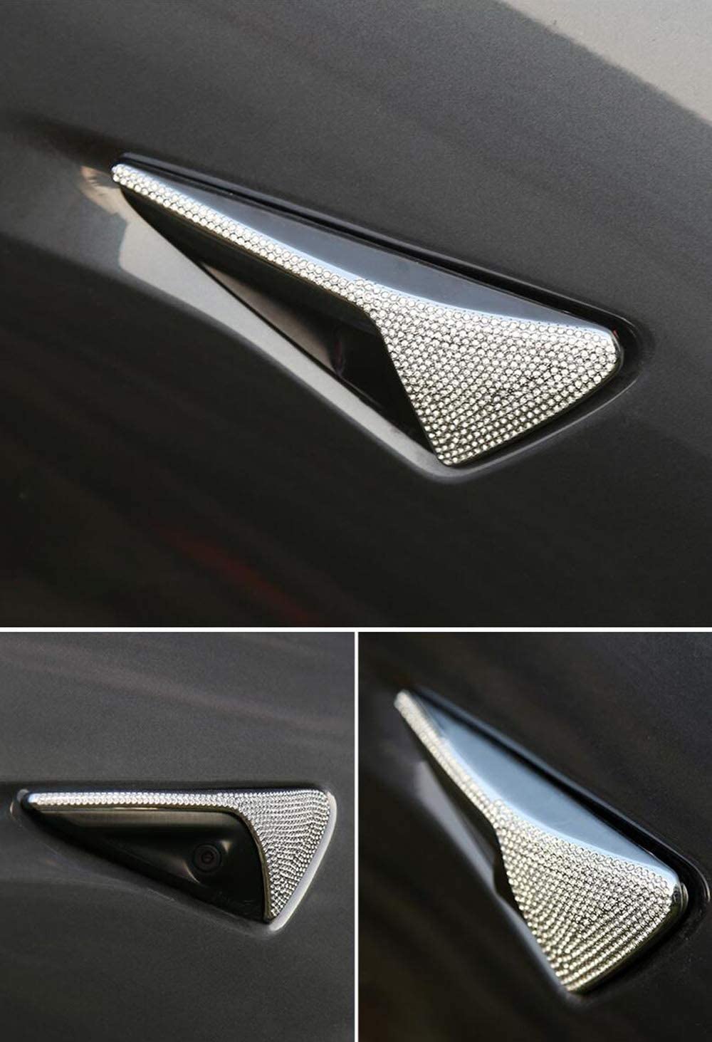 Tesla Model 3/Y Crystal side label decoration
