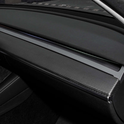 Tesla Model 3 / Y Dashboard Cover Carbon Fiber Interior Mods