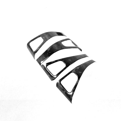 Tesla Model 3/Y Forged Carbon Fiber Door Window Switch Panel Covers (14PCS)