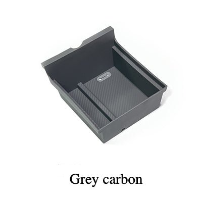 Tesla Model 3/Y Perforated Center Console Organizer Storage Box