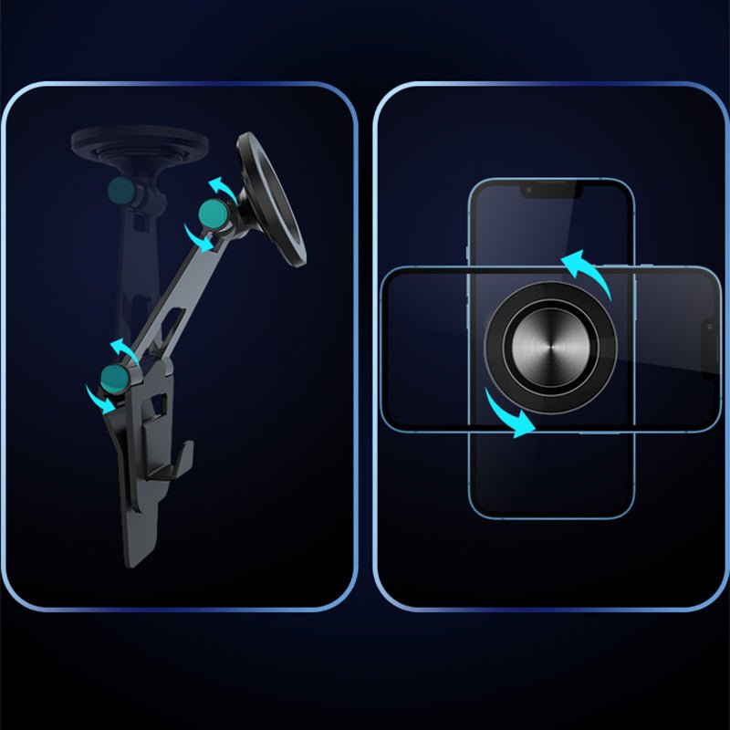 Tesla Model 3/Y Rear Seat Clip-in Magnetic Car Phone Holder