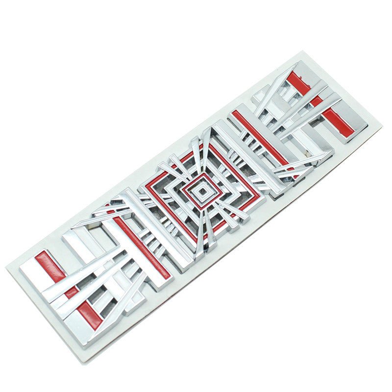 Tesla Model 3/Y/S/X 3D Metal Rear Trunk Sticker Emblem Sticker