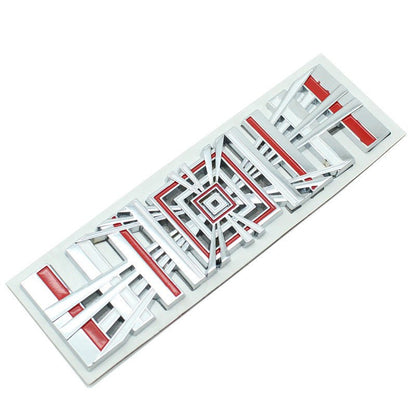 Tesla Model 3/Y/S/X 3D Metal Rear Trunk Sticker Emblem Sticker