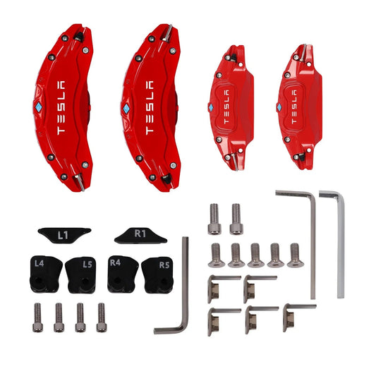 Tesla Model 3/Y/S/X Brake Caliper Covers (4Pcs)