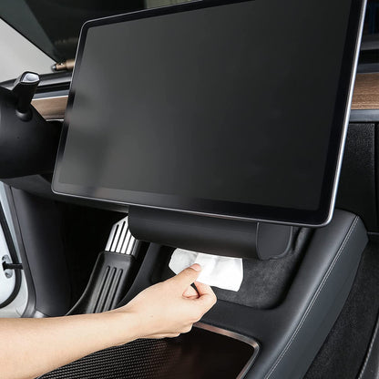 Tesla Model 3/Y/S/X Tissue Holder Silicone Tissue Box Cover