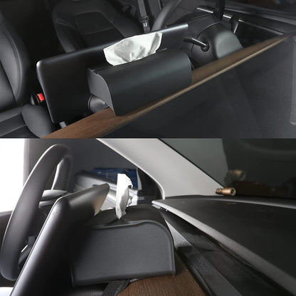 Tesla Model 3/Y/S/X Tissue Holder Silicone Tissue Box Cover