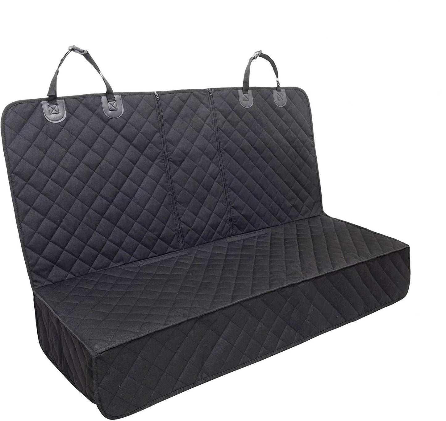 Tesla Model 3/Y/S/X Waterproof Dog Seat Cover Car Pet Mat with Double Zipper