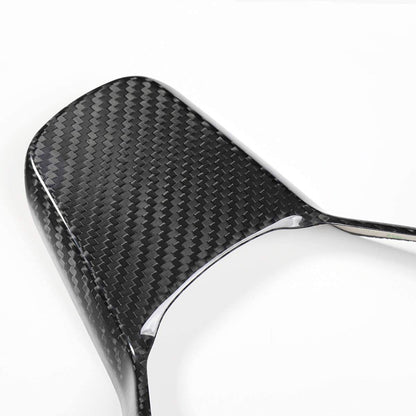 Tesla Model 3 / Y Steering Wheel Patch Carbon Fiber Interior Mods