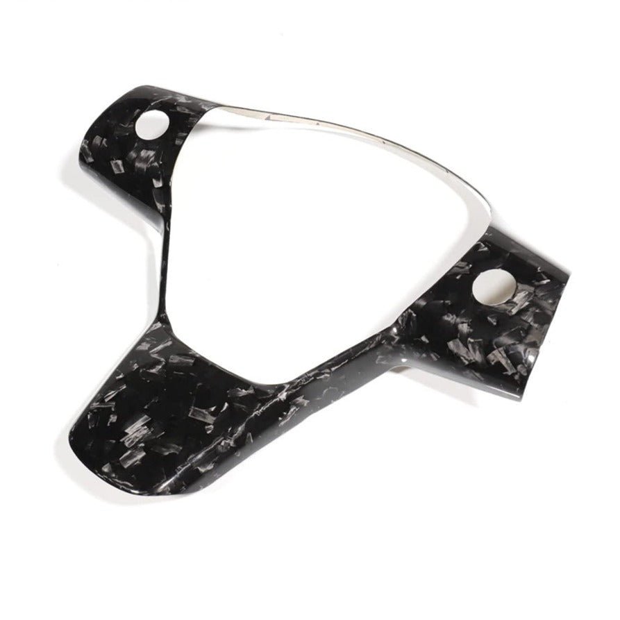Tesla Model 3 / Y Steering Wheel Patch Carbon Fiber Interior Mods